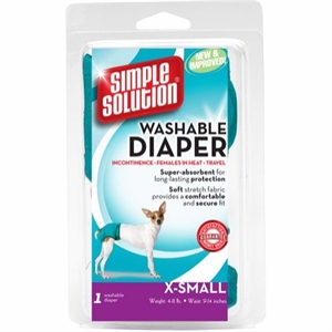 Simple Solution Vaskbar ble til hunhunde - X-Small