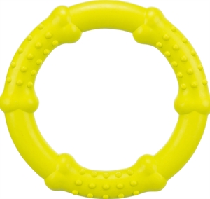 Trixie Hundelegetøj Ring i gummi ø 15 cm assorteret farver