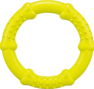 Trixie Hundelegetøj Ring i gummi ø 15 cm assorteret farver