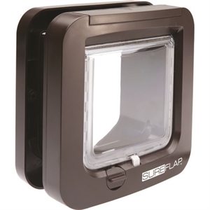 Sureflap Kattelem nr 3 til chip 16,5 x 17,1 cm brun