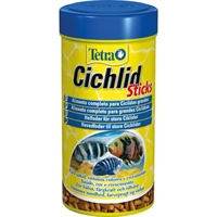  Tetra Cichlid Sticks 250 ml akvarie fuldfoder i piller