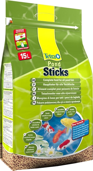 Tetra Pond Sticks - 15 Liter