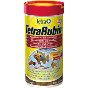 TetraRubin 250 ml akvarie fuldfoder flager
