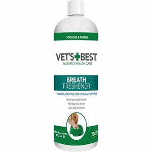 Vets Best Dental frisk ånde dråber 500 ml