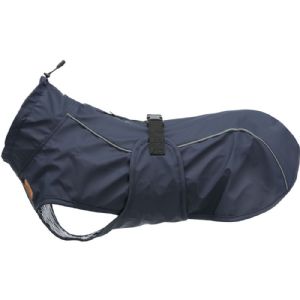  Trixie BE NORDIC Husum regnfrakke til hunde - ryglængde 45 cm blå