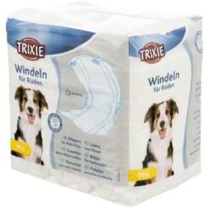 12 stk. Trixie Hundebleer til hanhunde Medium - Large talje omfang 46 - 60 cm