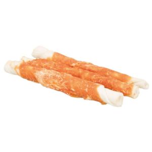 3 stk Trixie Denta Fun tyggesticks med kylling til hunde 17 cm - 140 gr