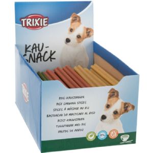 40 stk Trixie Denta tygge sticks til hunde med ris 23 cm - 100 g. light
