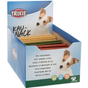 70 stk Trixie Denta tygge sticks til hunde med ris 17 cm - 45 g. light