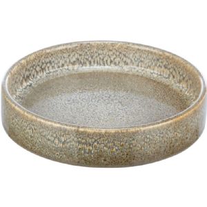 Keramik skål med lav kant 0,25 L/ø15 cm Brun