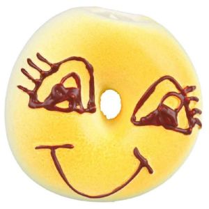 Trixie Hundelegetøj Bagel i latex med lyd - ø 6 cm - assorteret farver