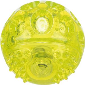 Trixie Hundelegetøj Blinkende bold thermoplastisk gummi ø 7,5 cm