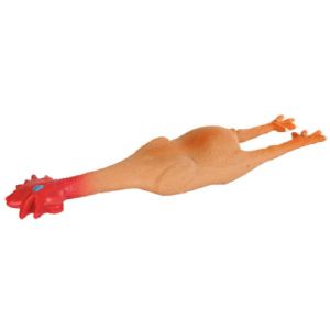 Trixie Hundelegetøj Høne i latex med lyd - 47 cm
