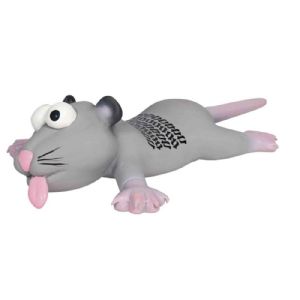 Trixie Hundelegetøj Rotte i latex med lyd - 22 cm