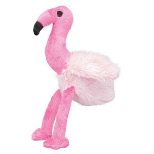 Trixie Hundelegetøj flamingo i plys med lyd 35 cm