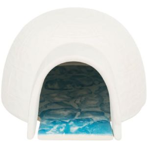 Trixie Igloo med køleunderlag - mus og hamster - keramik - 13 x 9 x 15 cm