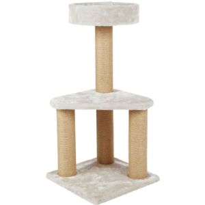 Trixie Katte kradsetræ Ivan 82 cm - lysegrå