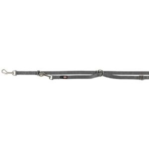 Trixie Premium Dressurline 200 cm 10 mm grå