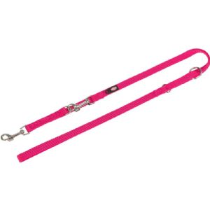 Trixie Premium Dressurline 200 cm 15 mm pink