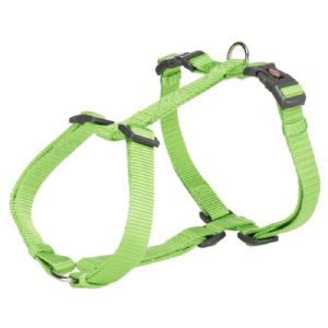 Trixie Premium H-hundesele brystomfang fra 20 til 32 cm x 10 mm - grøn