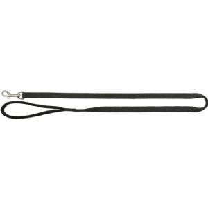 Trixie Premium hundeline dobbelt 120 cm 15 mm sort