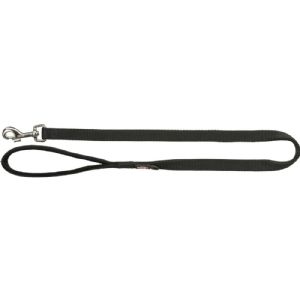Trixie Premium hundeline dobbeltlag 1 m sort