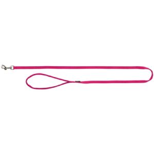 Trixie Premium hundeline i nylon 1 m - 25 mm - pink