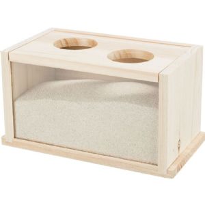 Trixie Sand bad til mus og hamster 22 x 12x 12 cm