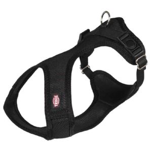 Trixie Soft hundesele brystomkreds fra 35 til 60 cm - 20 mm - sort