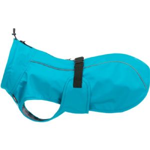 Trixie Vimy regnfrakke til hunde 50 cm ryglængde - maveomkreds fra 48 til 66 cm - blå