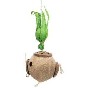 Trixie fuglelegetøj til parakitter og kanariefugle 35 cm - kokosnød