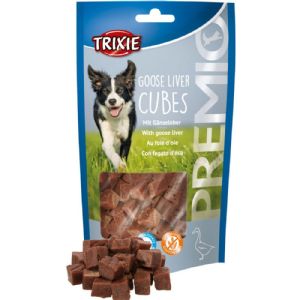 Trixie hundegodbidder med gåse lever i stykker 100 g glutenfri