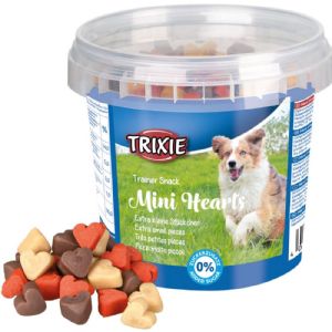 Trixie hundegodbidder til træning mini hjerter med lam og laks - 200 g