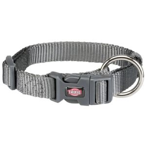 Trixie hundehalsbånd 30 til 45 cm - 15 mm - Grå