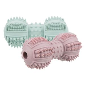 Trixie hundelegetøj Dumbbell junior 9 cm - assorteret farver