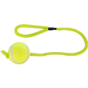 Trixie hundelegetøj Tennisbold på snor ø6 cm 50 cm