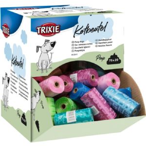 Trixie hundeposer 20 stk - assorteret farver