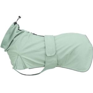 Trixie hunderegnfrakke Dublin Medium - maveomkreds fra 50 til 78 cm - lysegrøn - 45 cm