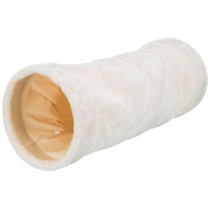 Trixie katte plys tunnel 60 cm beige