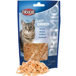 Trixie katte snack fryse tørret rejer 25 g