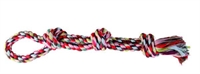 Trixie Hundelegetøj Legetov dobbelt med 3 knuder - 60 cm