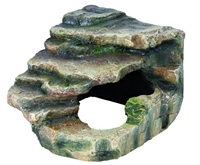 Trixie Hjørnesten med hule og platform - 16 x 12 x 15 cm til Reptiler